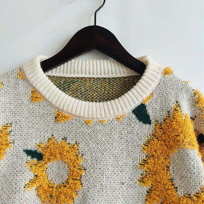 Unisex Sunflower Sweater