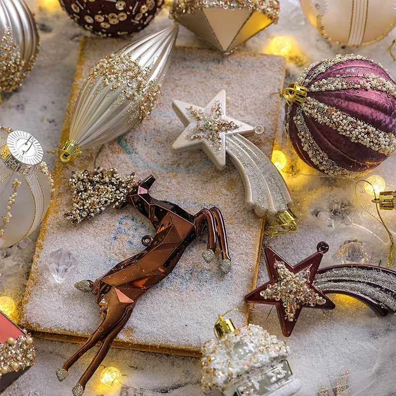 Sequin Christmas Ball Tree Decor