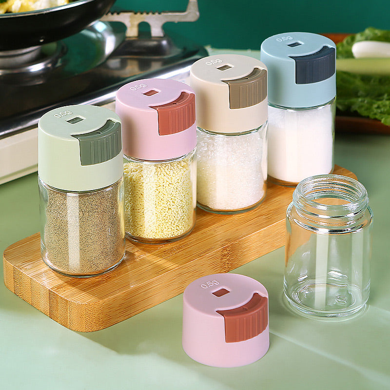 Pressed Glass Salt Seasoning Shaker Kitchen & Dining