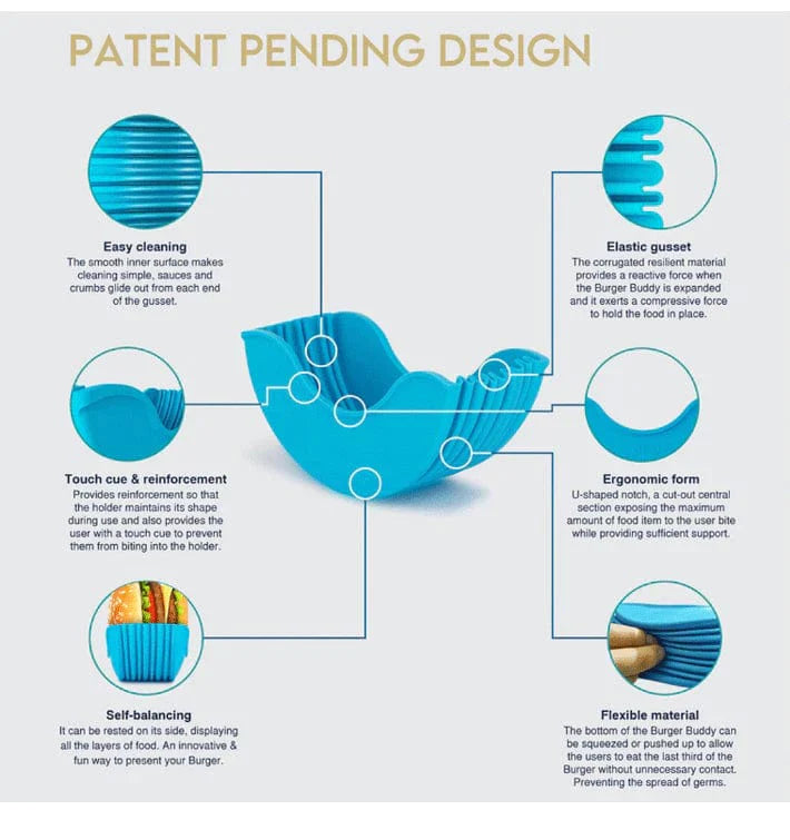 Silicone Hamburger Holder