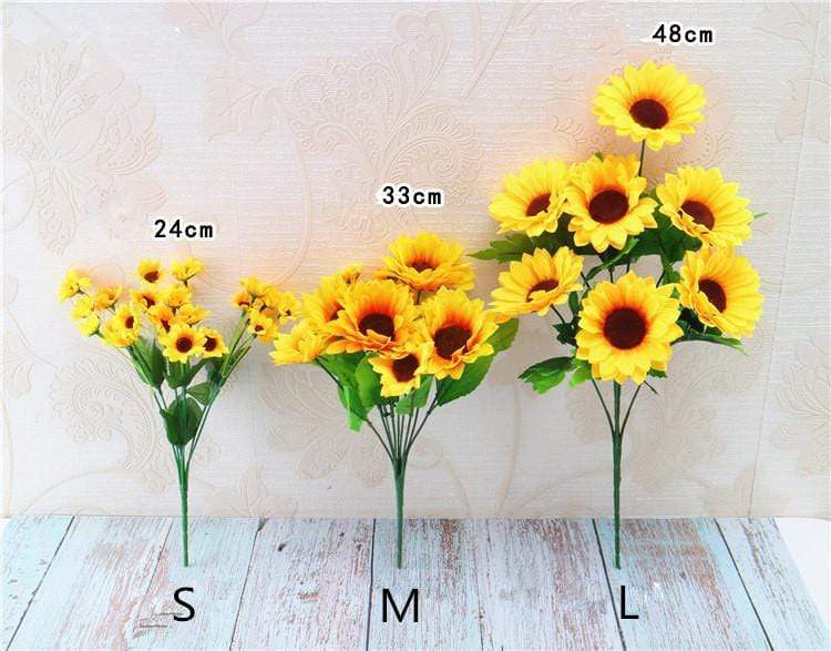Silk Artificial Sunflower