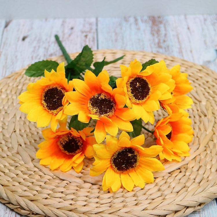 Silk Artificial Sunflower
