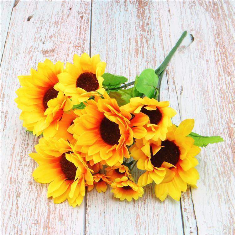 Silk Artificial Sunflower