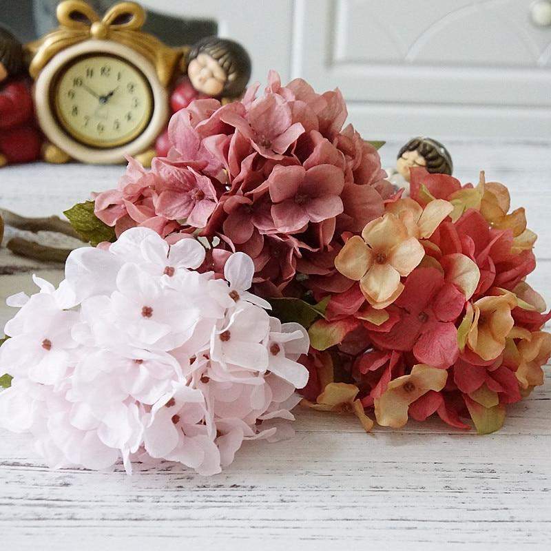 Silk Artificial Hydrangea Bundle
