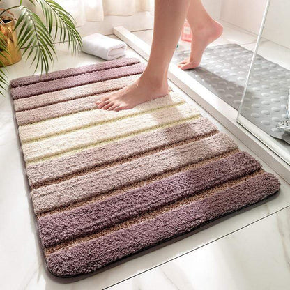 Simple Striped Bath Mat Bath Mat