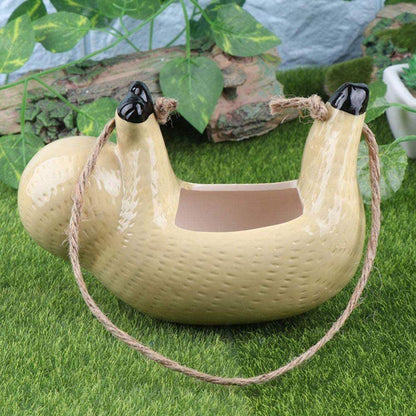 Sloth Flower Pot