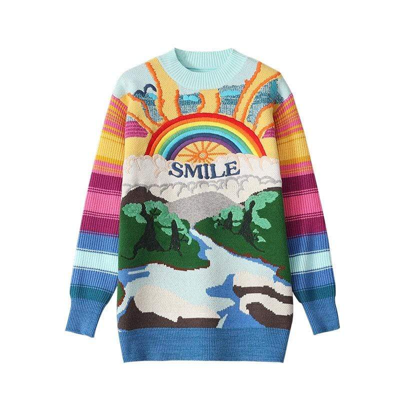 Smile Is A Happy Day Sweater Sweater