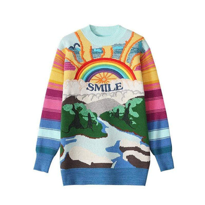 Smile Is A Happy Day Sweater Sweater