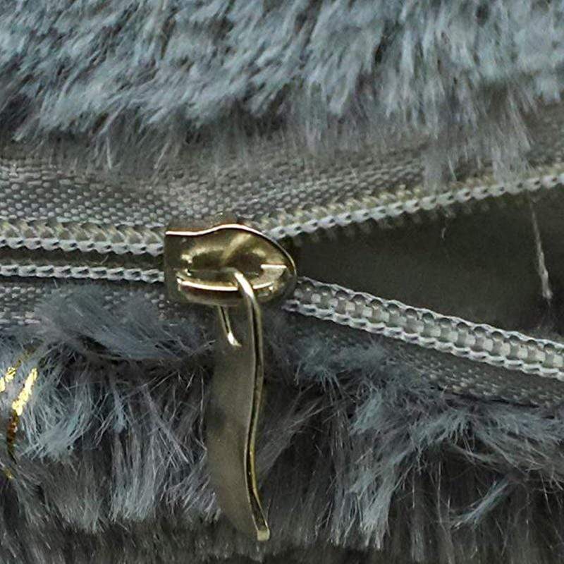 Soft Fur Throw Pillow Cover