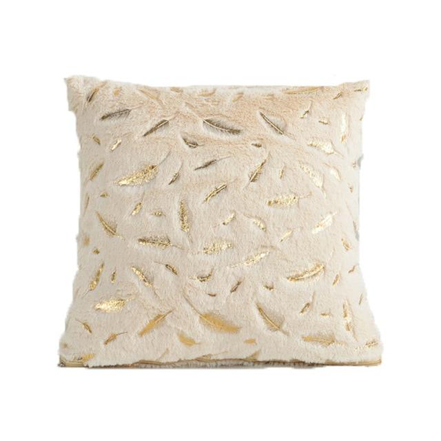 Soft Fur Throw Pillow Cover