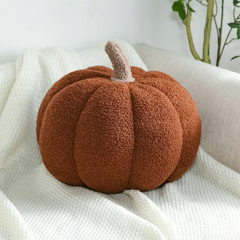 Soft Pumpkin Plush Pillow