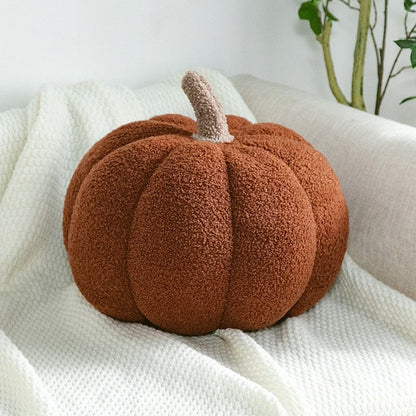 Soft Pumpkin Plush Pillow