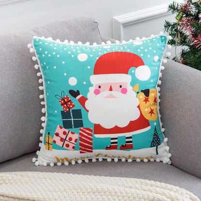 Soft Velvet Christmas Cushion Cover