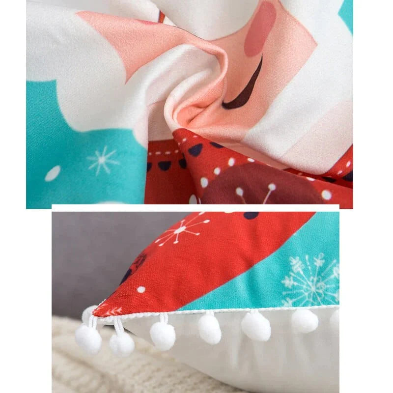 Soft Velvet Christmas Cushion Cover