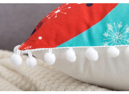 Soft Velvet Christmas Cushion Cover