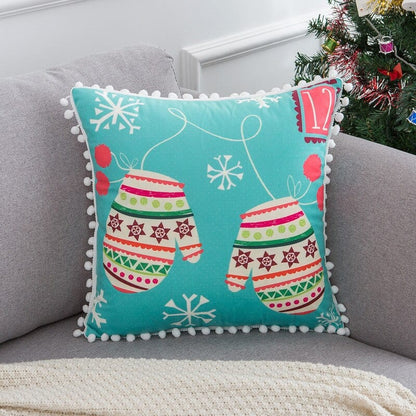 Soft Velvet Christmas Cushion Cover
