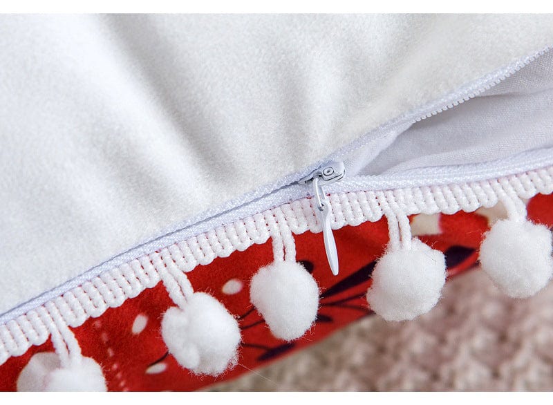 Soft Velvet Christmas Cushion Cover