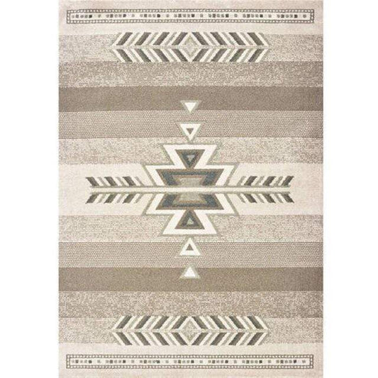 Southwestern Light Brown Area Rug Rugs