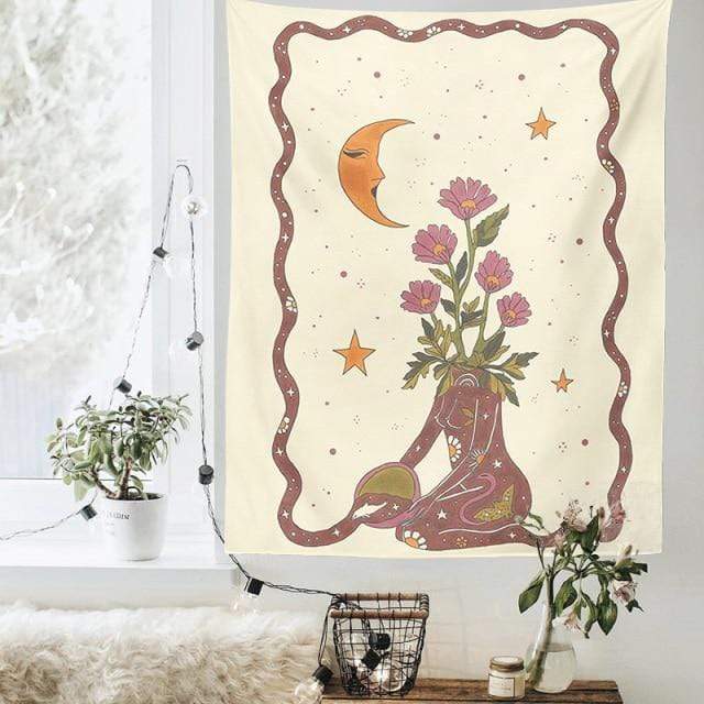 Spiritual Empath Bloom Tapestry