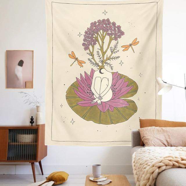 Spiritual Empath Bloom Tapestry