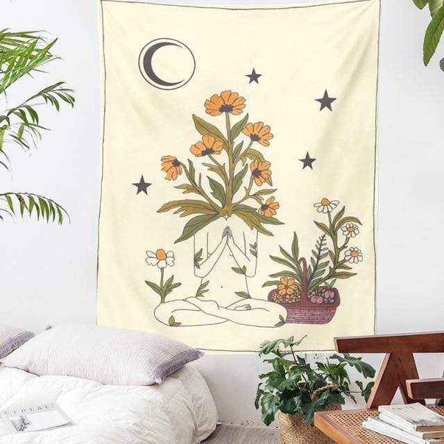 Spiritual Empath Bloom Tapestry