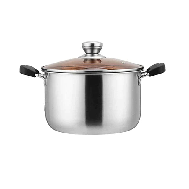 Stainless Steel Double Bottom Pot