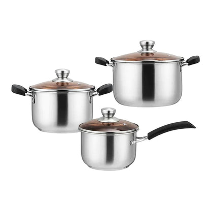 Stainless Steel Double Bottom Pot