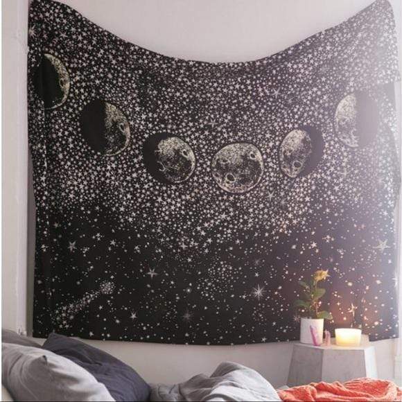 Stargazing Moon Tapestry