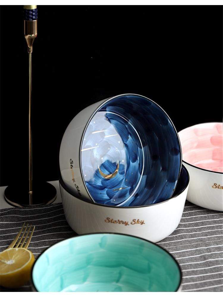 Starry Moon Bowls Dining Bowls