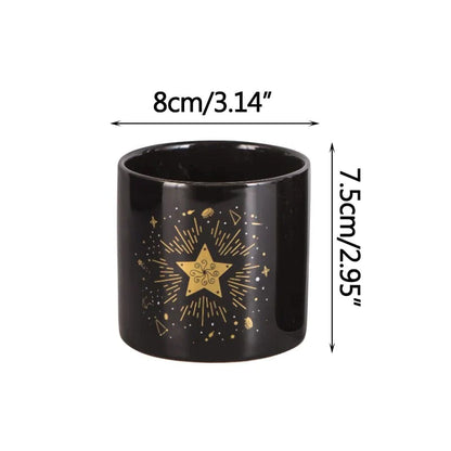 Starry Sun & Moon Flowerpot