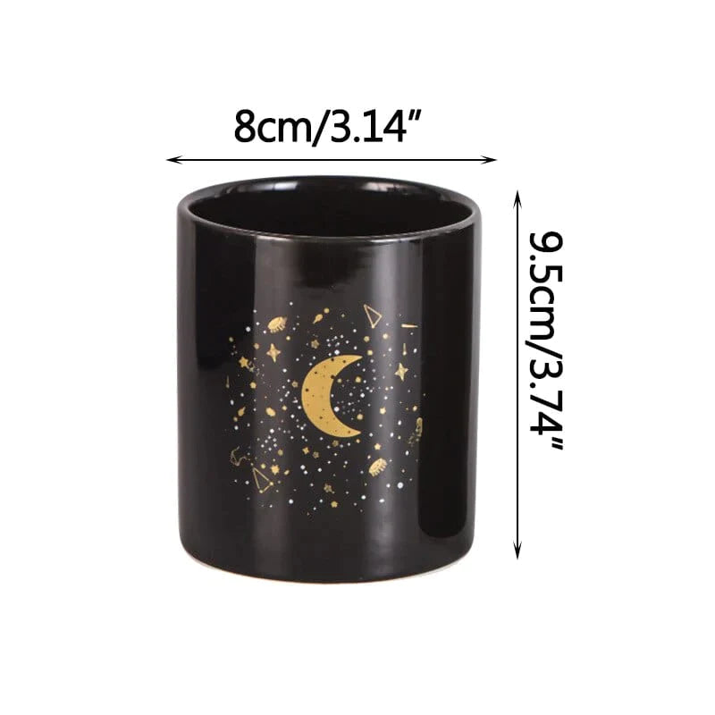 Starry Sun & Moon Flowerpot