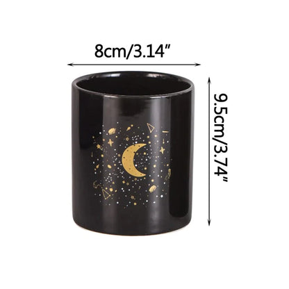 Starry Sun & Moon Flowerpot