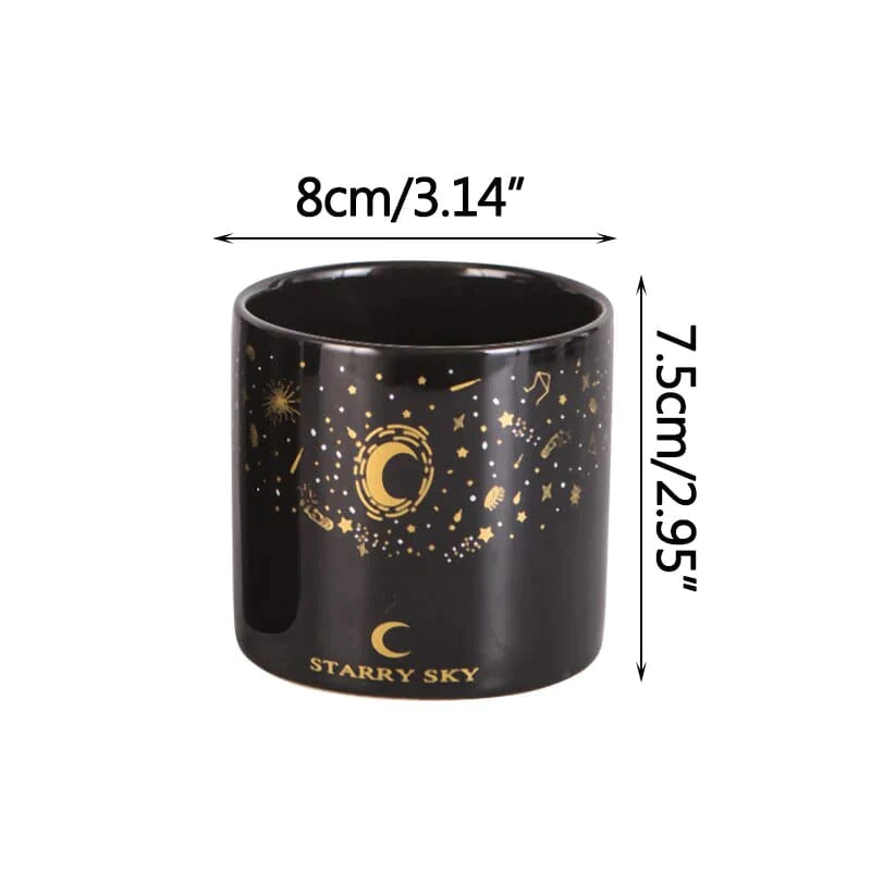 Starry Sun & Moon Flowerpot