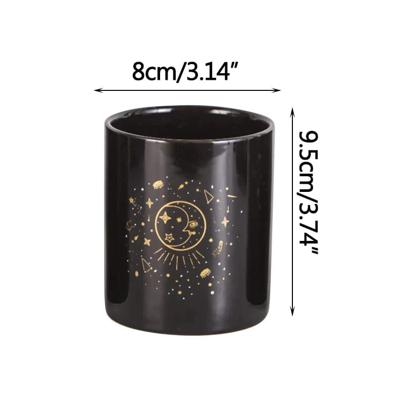 Starry Sun & Moon Flowerpot