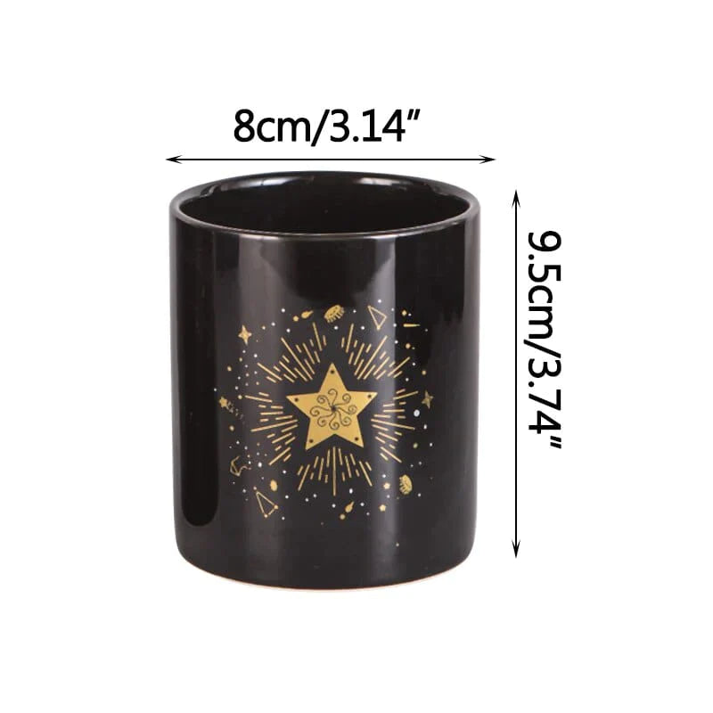 Starry Sun & Moon Flowerpot