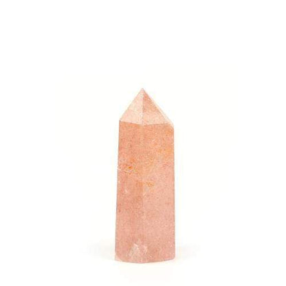 Strawberry Quartz Crystal Point