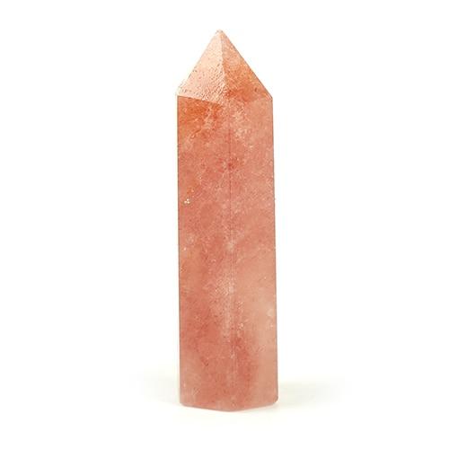 Strawberry Quartz Crystal Point