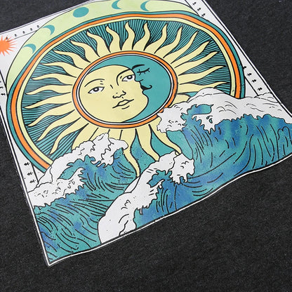 Sun & Moon Waves Hoodie