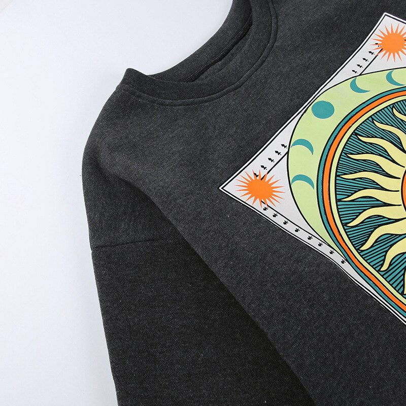 Sun & Moon Waves Hoodie