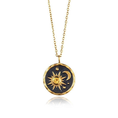 Sun and Moon Necklace