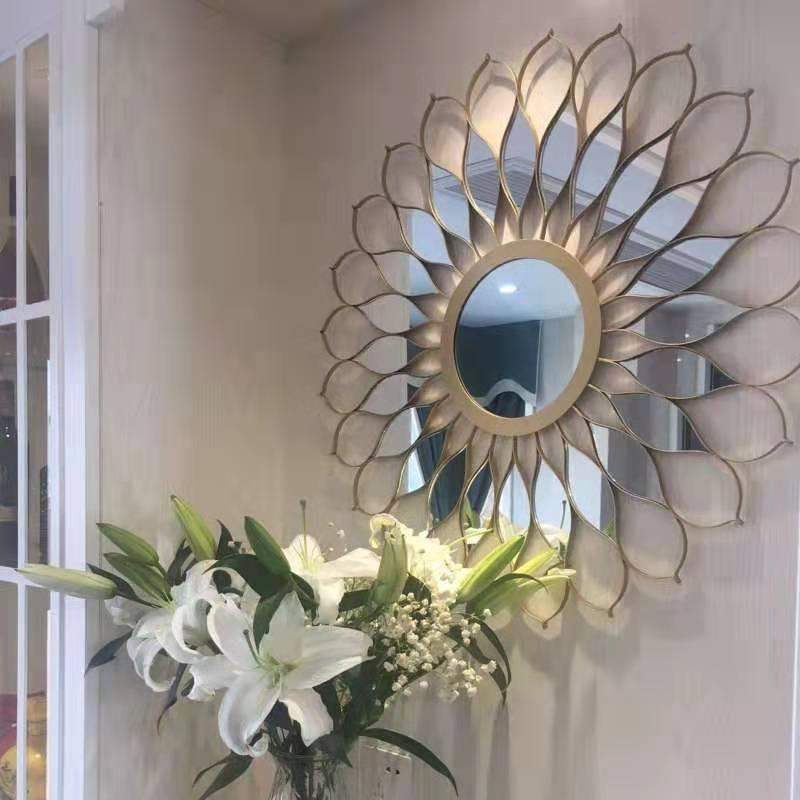 Sunflower Round Mirror