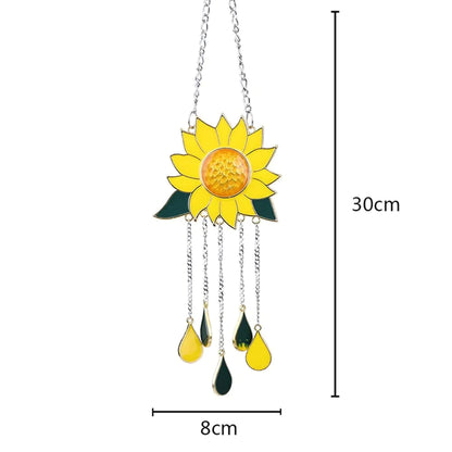 Sunflower Wind Chimes