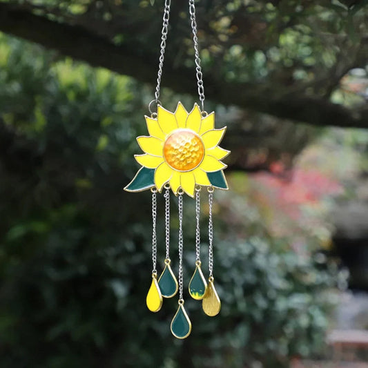 Sunflower Wind Chimes