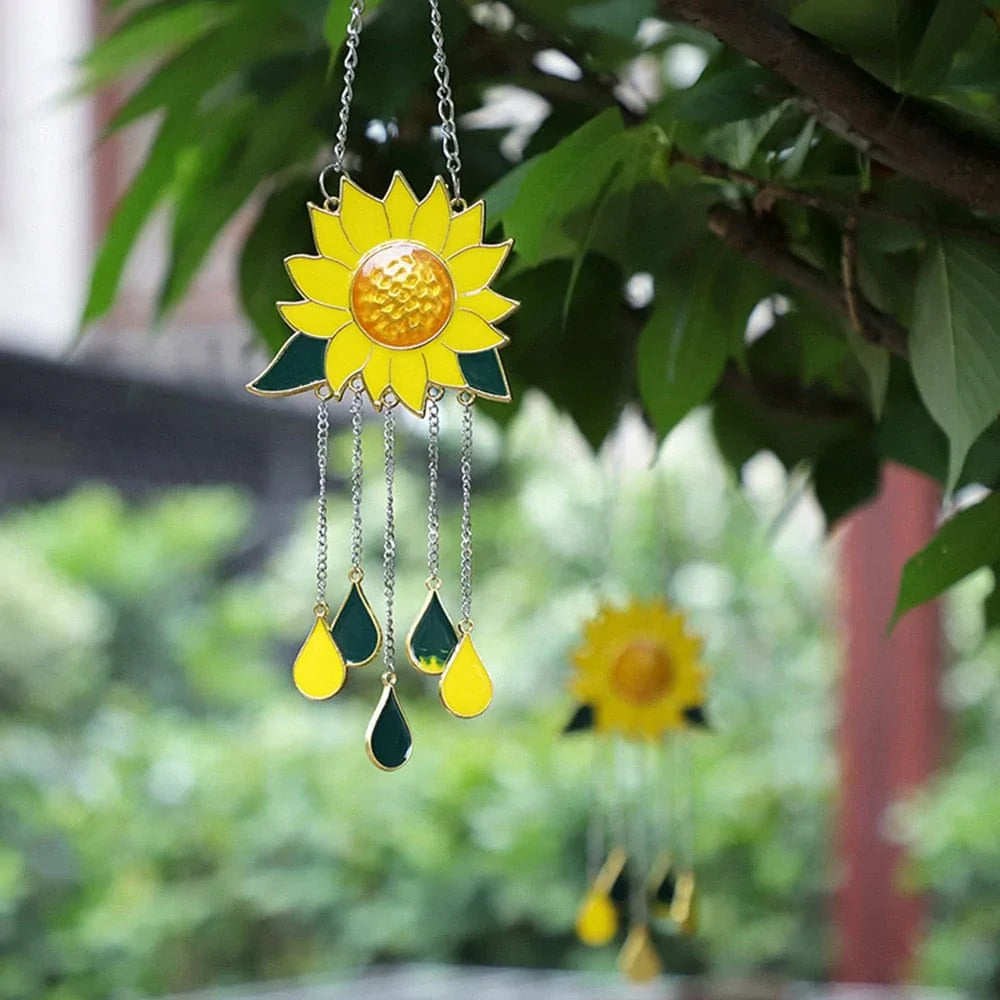 Sunflower Wind Chimes