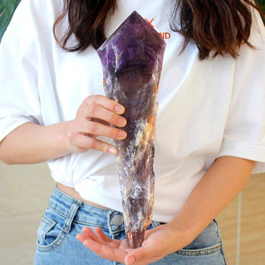 Super Size Natural Amethyst Quartz Crystal