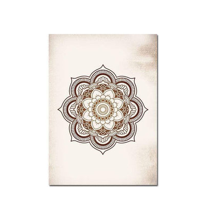 The Circle Of Life Mandala Wall Art