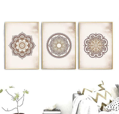 The Circle Of Life Mandala Wall Art