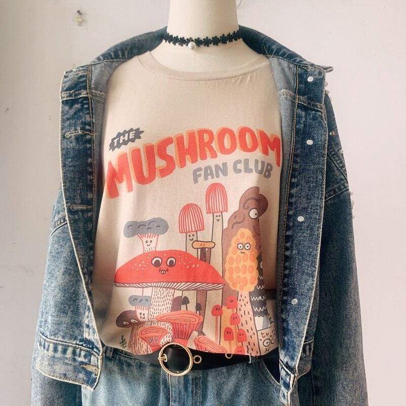 The Mushroom Fan Club Tee