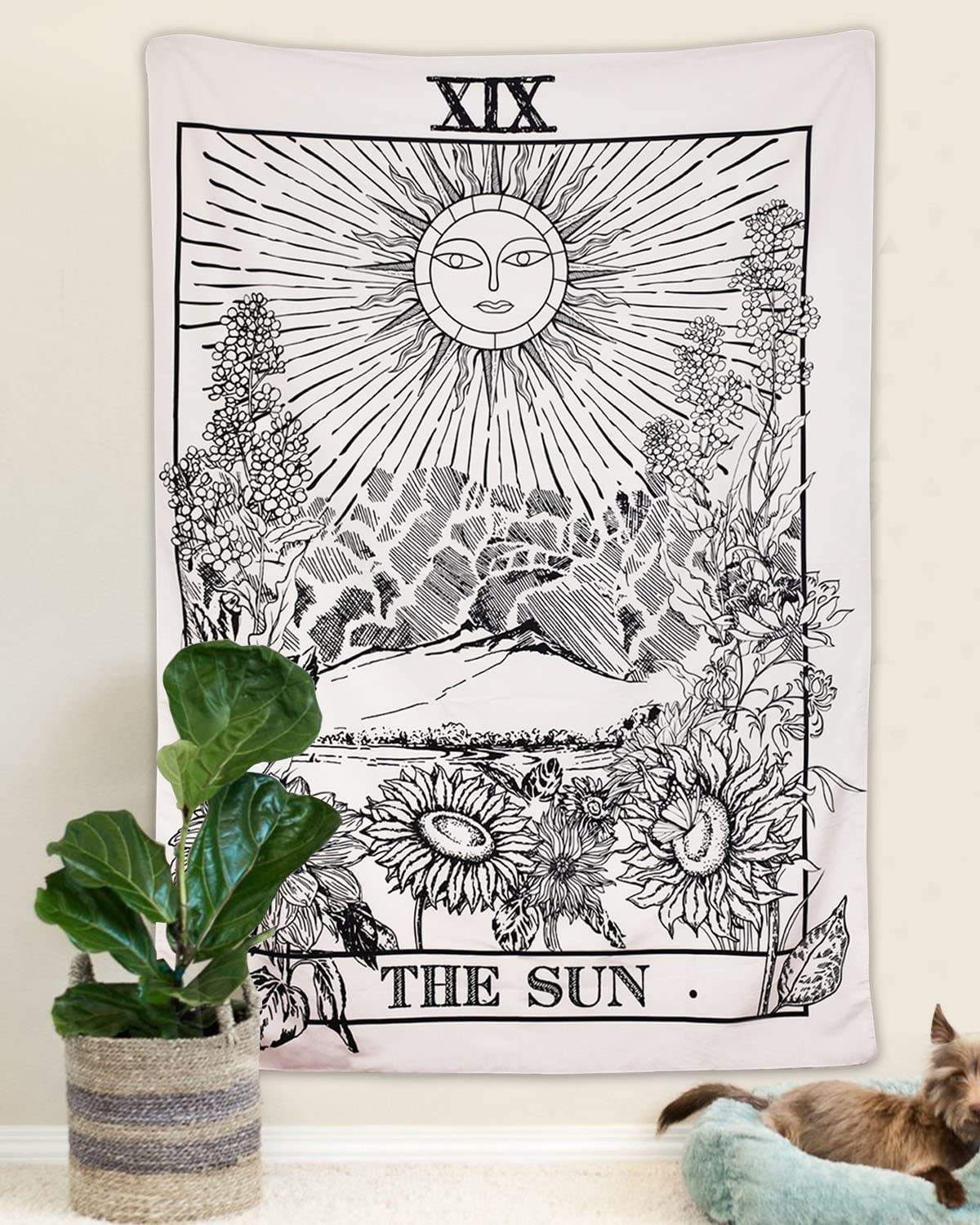 The Sun Tarot Tapestry