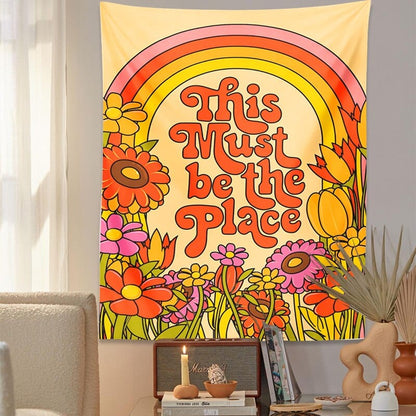 This Must Be The Place 70s tapestry